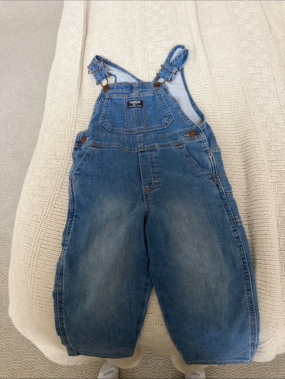 OshKosh B'gosh Medium Blue Denim Kids Overalls
